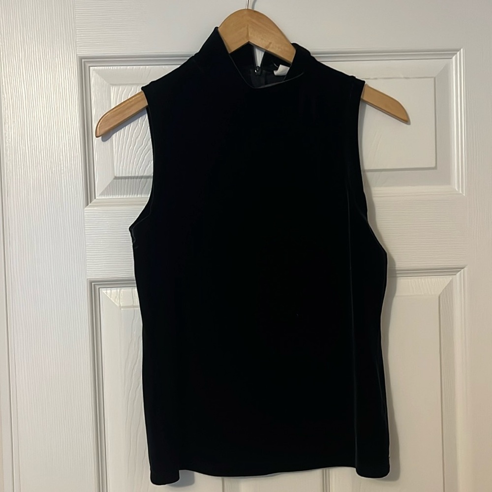 Gap Velvet Turtle Neck Blouse
